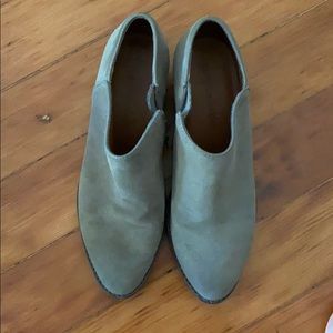 Lucky brand tan suede booties